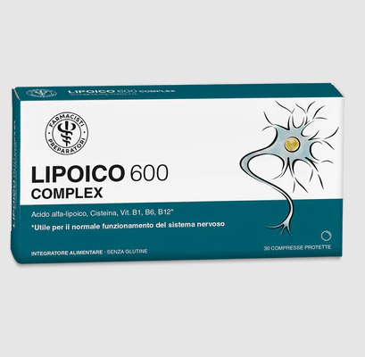 LIPOICO600 complex – Acido alfa-lipoico, Cisteina